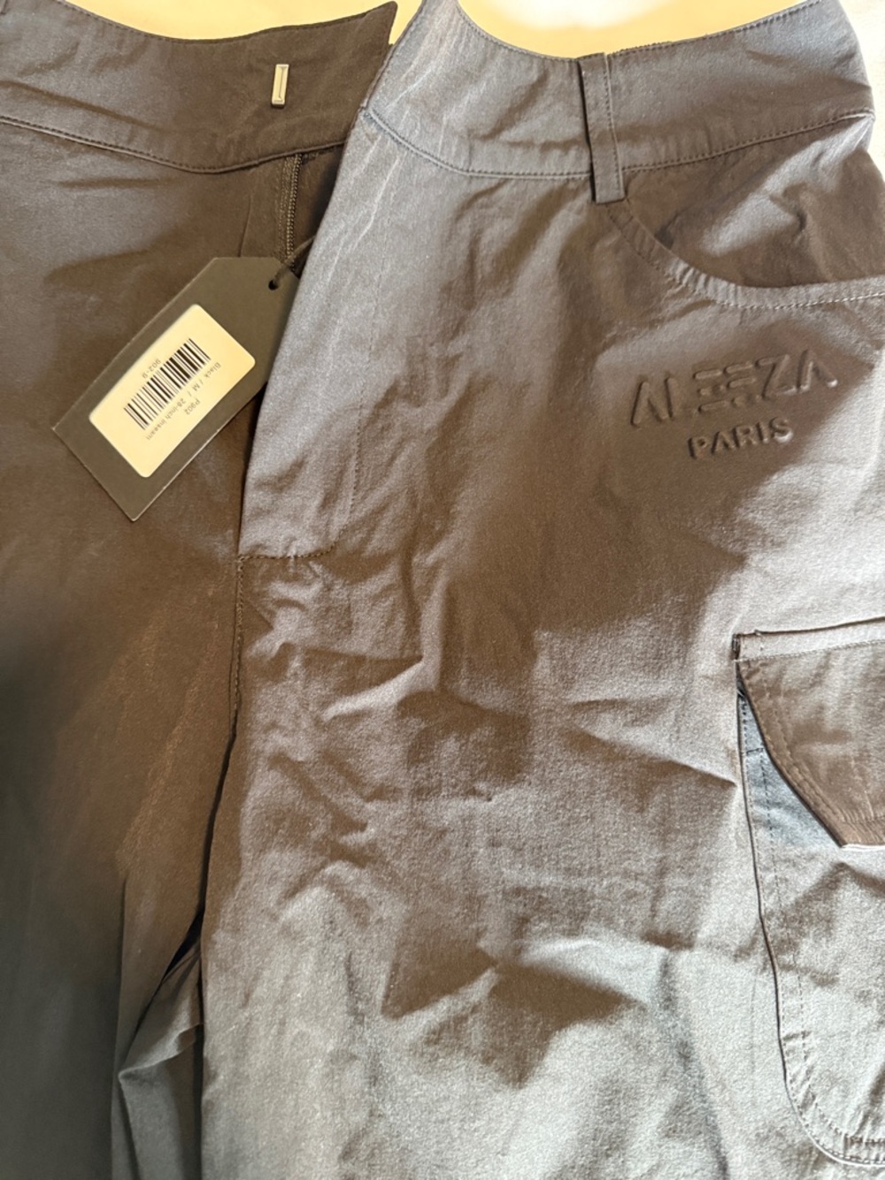 Aleeza Paris Black Pull-On Pants